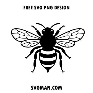 free bee svg png