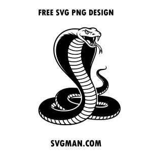 free cobra snake svg png