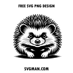 free hedgehog svg png