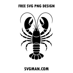 lobster svg png free