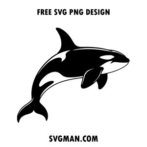 free orca whale svg png