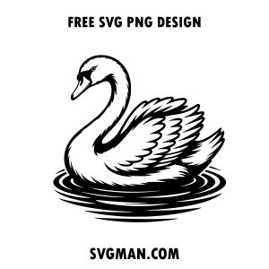 swan svg png free