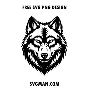 free wolf head svg png