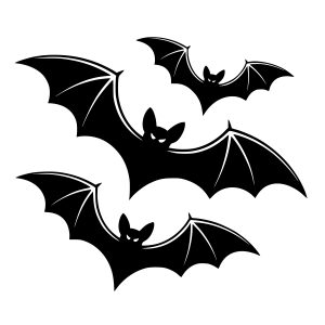 Free Halloween Bats SVG Design