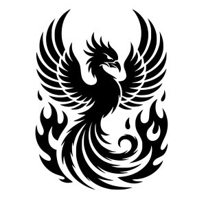Free Phoenix Bird SVG
