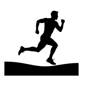 Free Man Jogging SVG PNG Design