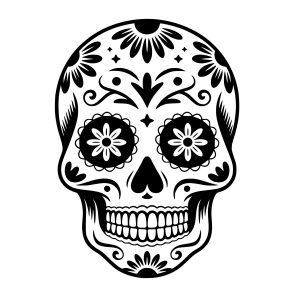 Free Sugar Skull SVG