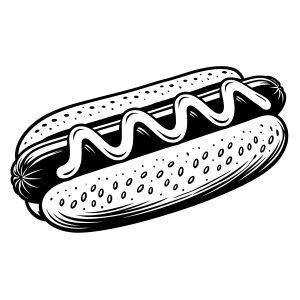 Free Hot Dog SVG