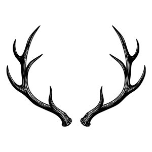 free antler svg