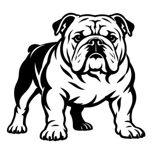 FREE Bulldog SVG