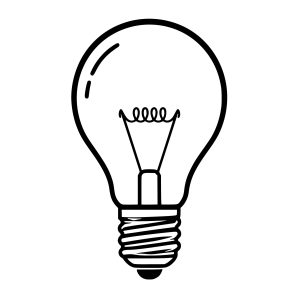 FREE Light Bulb SVG