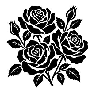 FREE Roses SVG